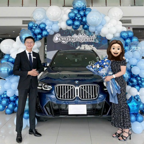 Chúc mừng Chị Khách dễ thương đã sở hữu BMW X3 30i M Sport Mẫu xe đầy cá tính và thời thượng