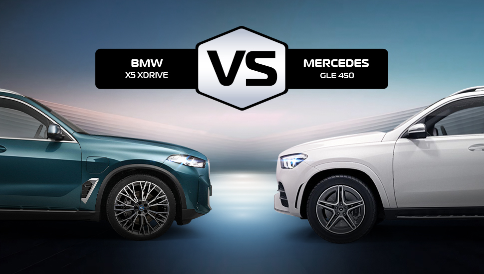 So sánh BMW X5 và Mercedes GLE 450 2026
