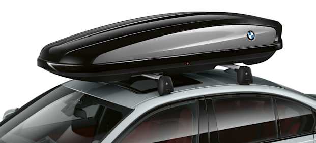 HỘP PHỤ KIỆN GẮN TRÊN MUI XE 520L BLACK/TITANIUM SILVER