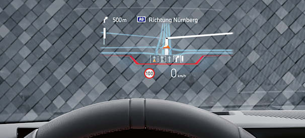 BMW Head-Up Display.