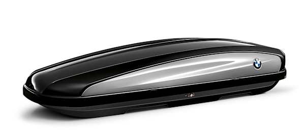 Thùng phụ kiện treo mui BMW 420 Đen / Bạc Titan.