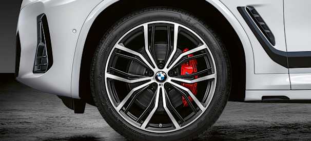 Mâm hợp kim nhẹ BMW 20 inch chấu Y 695 màu Jetblack mờ, bộ mâm hoàn chỉnh dành cho mùa hè.