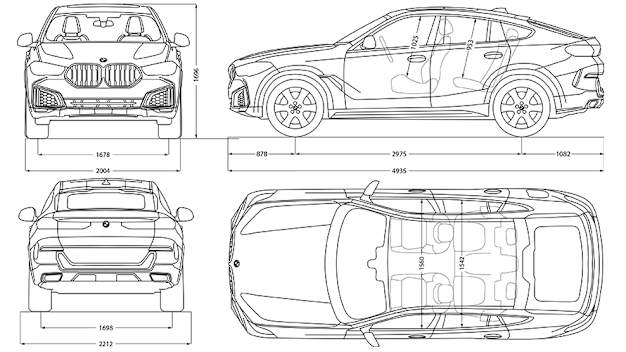 THÔNG SỐ KỸ THUẬT CỦA BMW X6.