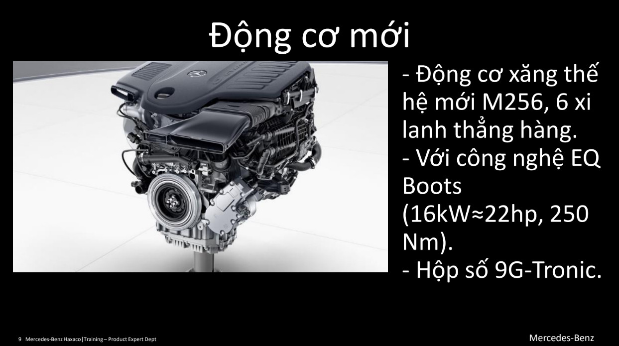 Động cơ Mercedes GLE 450 4MATIC