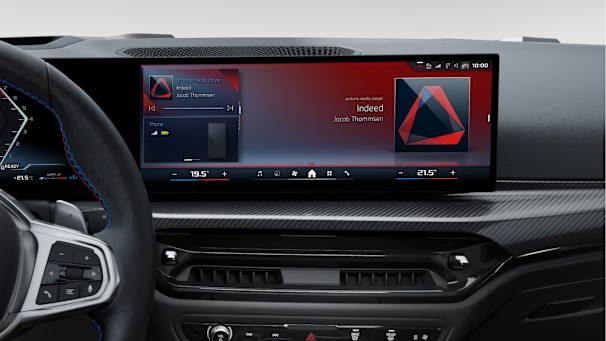 Hệ điều hành BMW OS 8.5 giúp bạn dễ dàng kích hoạt các chức năng