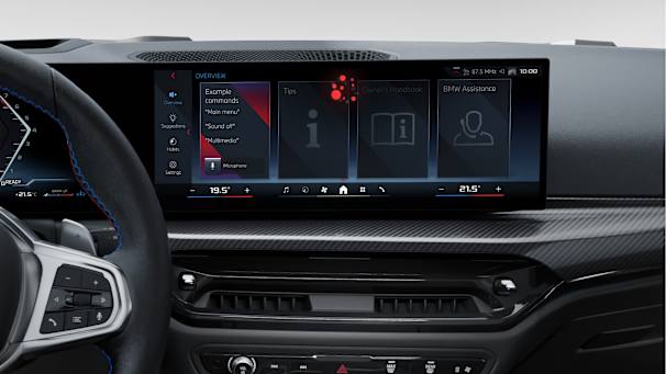 Trợ lý cá nhân thông minh BMW hỗ trợ cung cấp thông tin chi tiết