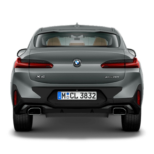 THIẾT KẾ ĐUÔI XE CỦA BMW X4 VỚI ĐÈN HẬU FULL-LED.